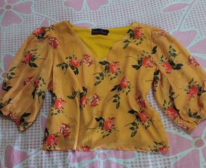 Floral Crop Top