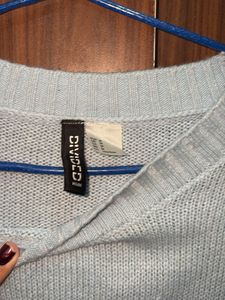 Light Blue Knit Sweater