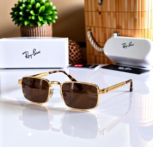 Ray-Ban Gold Frame Sunglasses