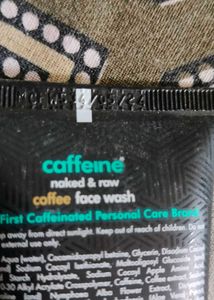 Caffeine Naked &amp; Raw Coffee Face Wash