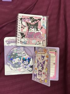 Cute Sanrio Kuromi Stationery Set