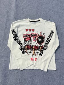 Premium White Boxy Fit Waffle Fabric T-shirt