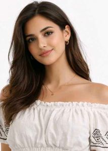 Trendy Off Shoulder White Crop Top | Smocked Waist