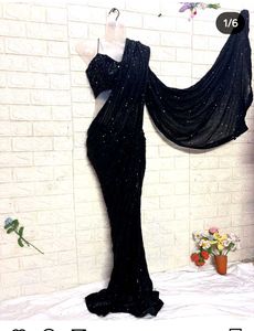 Stunning Black Sequin Lehenga Choli