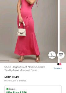 Pink Maxi Slip Dress
