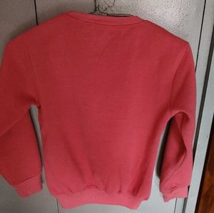Pink Star Graphic Sweatshirt