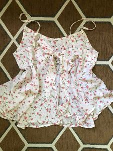 Floral Print Cami Top