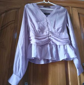 Elegant Purple Top