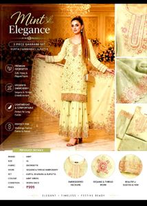 pakistani gharara suit😍✨