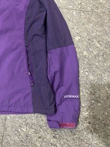 Purple Colorblock Technical Windbreaker Jacket