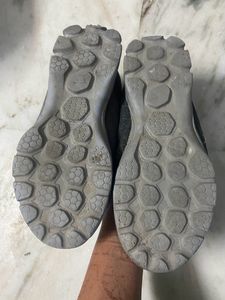 Grey Colour Sports Shoes For Women