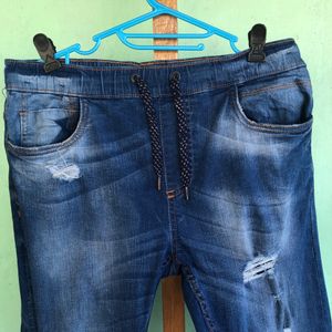 Splash Denim Jogger