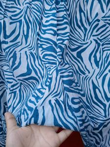 Blue &amp; White Pajama Set