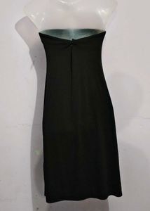 BLACK TUBE DRESS