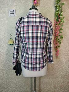 Y2K Trending Aesthetic Plaid Button-Up Shirt