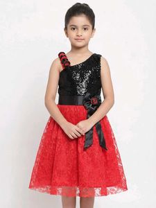 Sparkling Sequin & Lace Party Dress for girls