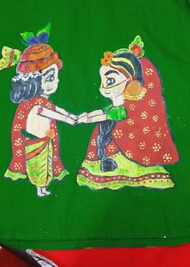 Krishna Radha Painting