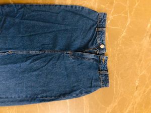 Denim MIDI Skirt