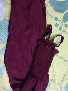 Cute Purple Jumpsuit