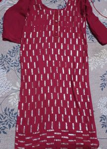 Elegant Maroon Salwar Suit Set With Sequin Work -