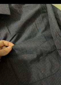 Men's Striped Button-Down Shirt