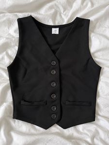 Chic Black Vest
