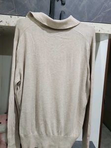 Cozy Beige Knit Sweater from paris