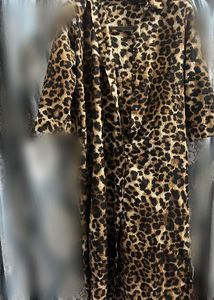 Leopard Print Maxi Dress