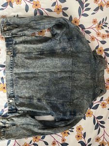Acid Wash Denim Jacket