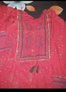 Beautiful Red Kurta