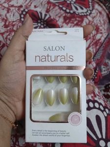 Green Ombre Press-On Nails
