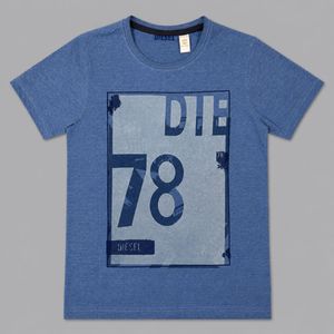 Diesel Blue Graphic T-Shirt