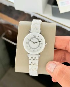 Emporio Armani White Ceramic Watch