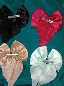 Satin Hair Bow Choose Any 2