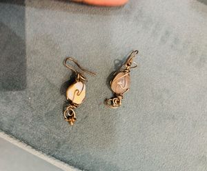 Bohemian Wire Wrapped Stone Earrings - Goa