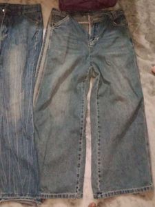 Flared Blue Jeans 2 pair
