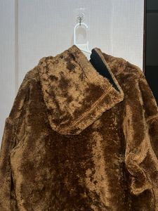 Gap Fuzzy Brown Hoodie