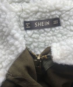 Shein Women's Fur Hooded Jacket