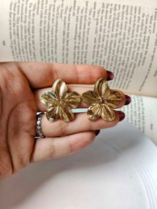 PRINTEREST Flower Earrings