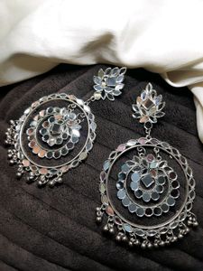Mouni Roy inspired -Gorgeous Mirror work Earrings 👌💞