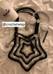 Crochet Star Bag