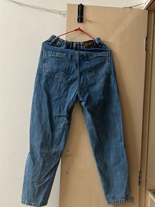 Vintage Wash High-Waisted Jeans