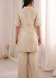 Elegant Embroidered Kurta Palazzo Set