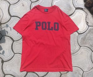 Polo Ralph Lauren single stiched Red T-Shirt