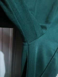 Green Fitted Trousers