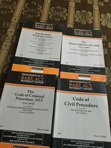 Professional Bare Acts - Law Books Set 4