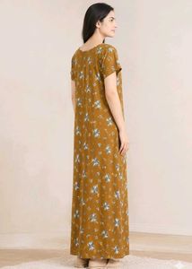 Comfortable Floral Print Nightgown