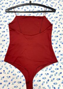 H&amp;M Red Bodysuit