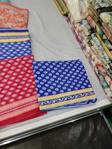 Allover Cotton dupatta suit