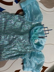 Sparkly Blue Party Dress